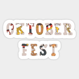 Oktoberfest Sticker